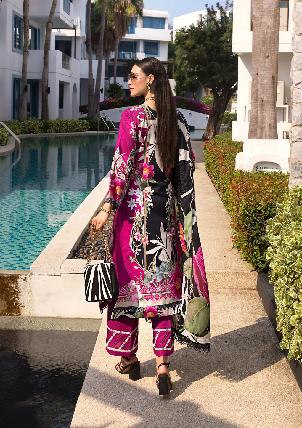 EOP-08A PETUNIA | Elaf | Prints Lawn Collection 2024