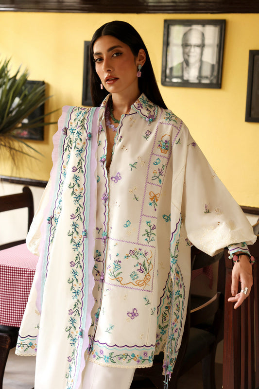 GHOST ORCHID WHISPER (ZF26-07) | Zaha |  Wild Flower Festive Lawn Collection 2026