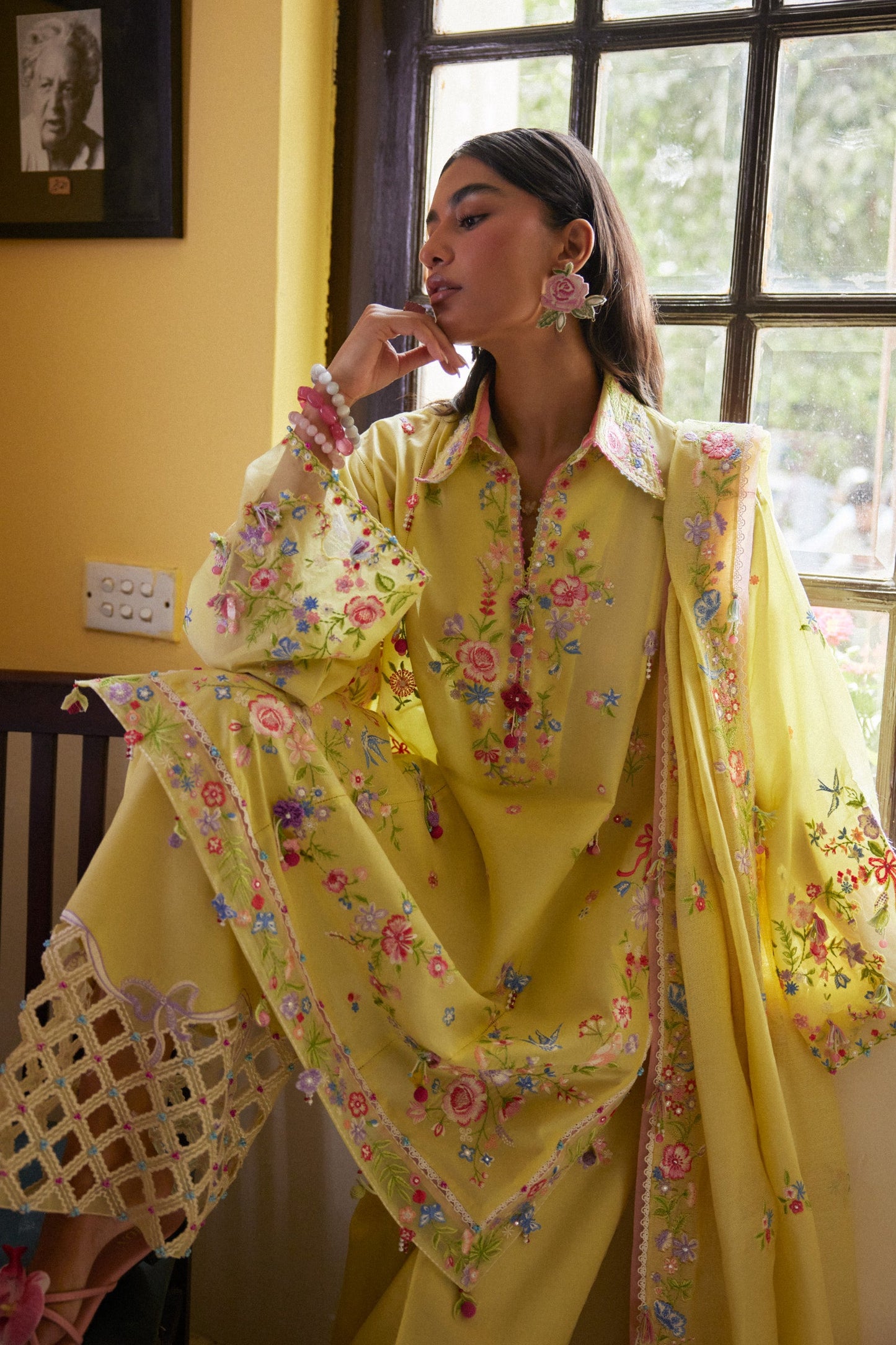 QUEEN OF THE ANDES (ZF26-08) | Zaha |  Wild Flower Festive Lawn Collection 2026