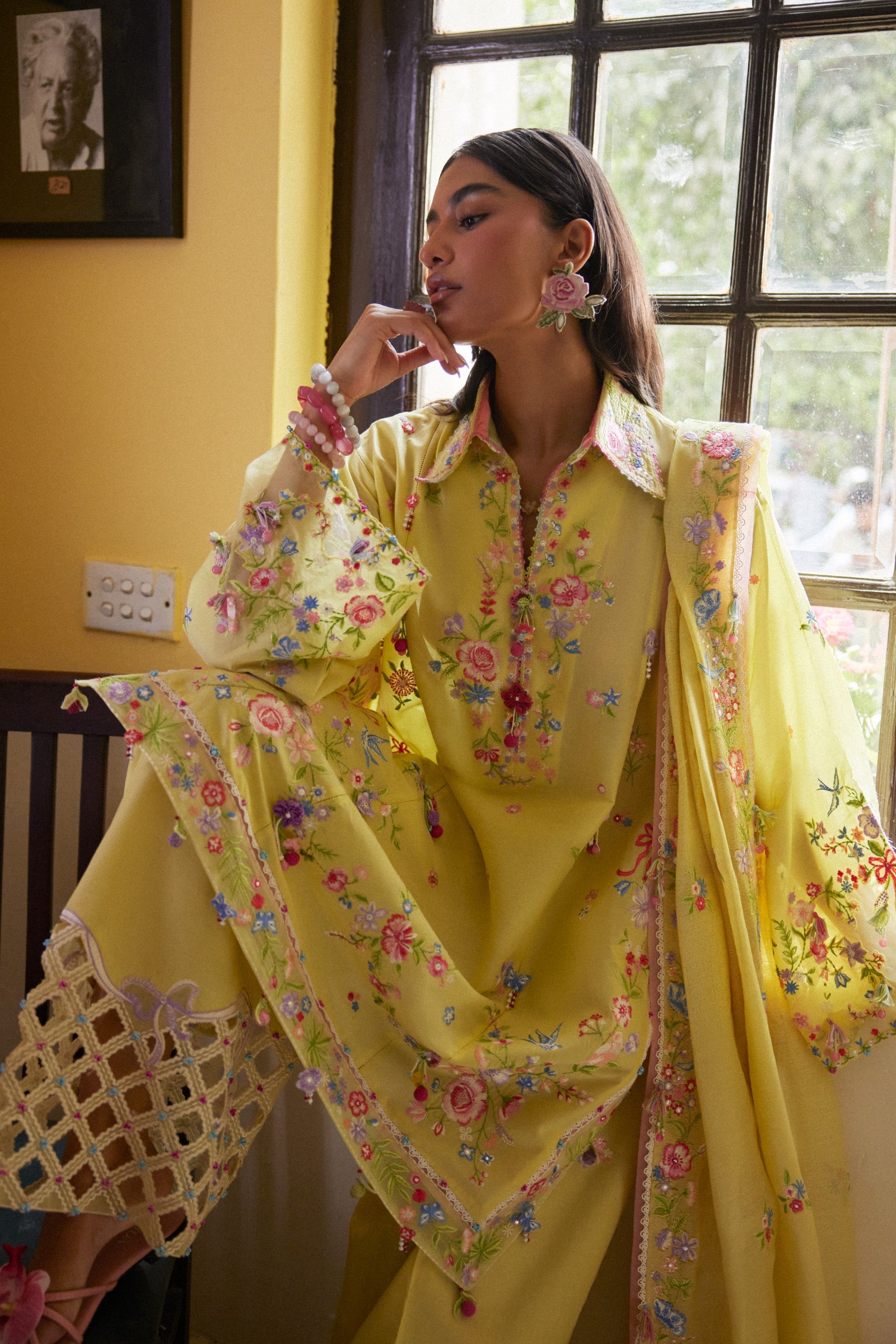QUEEN OF THE ANDES (ZF26-08) | Zaha |  Wild Flower Festive Lawn Collection 2026