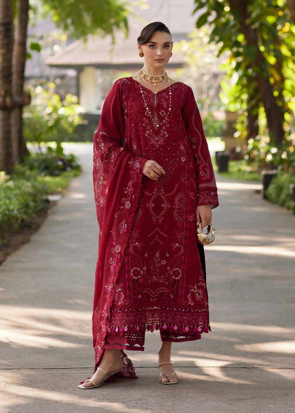 Safa | Kanwal Malik | Ariya Luxury Lawn Collection 2026