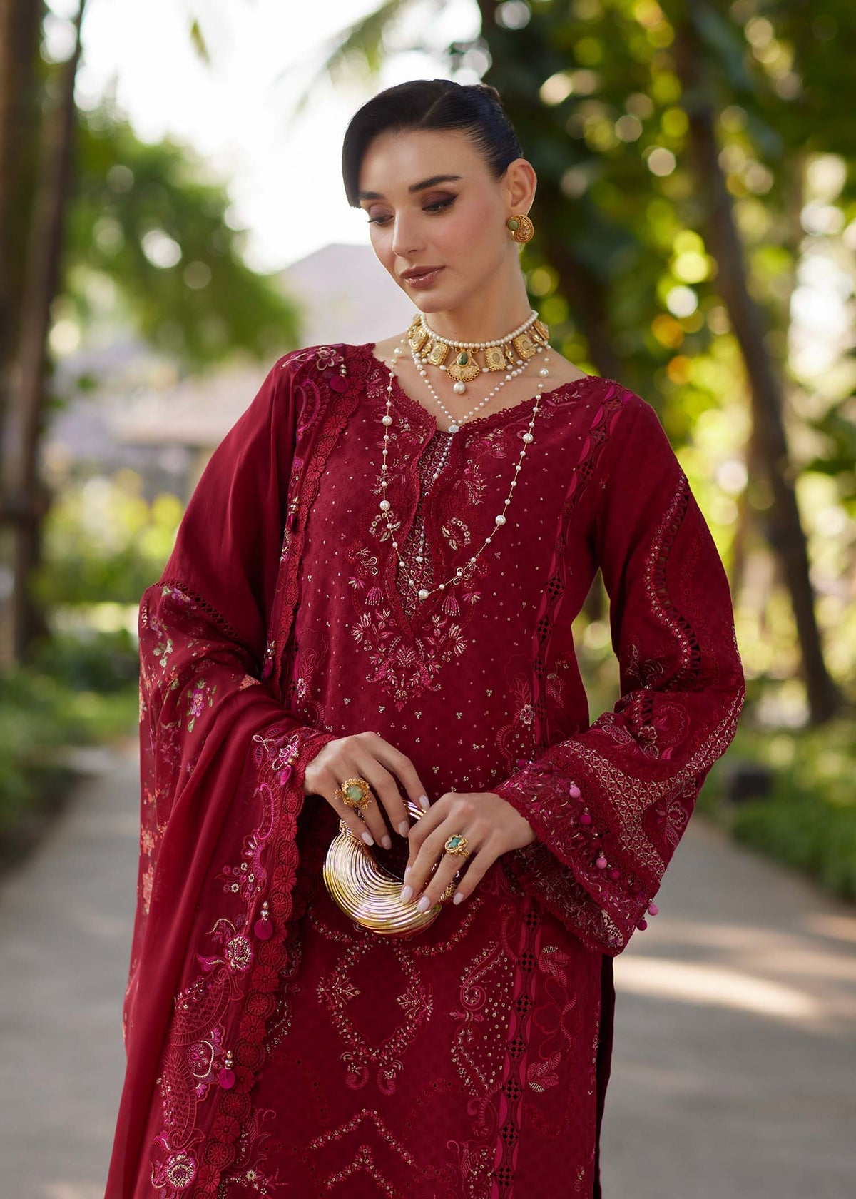 Safa | Kanwal Malik | Ariya Luxury Lawn Collection 2026