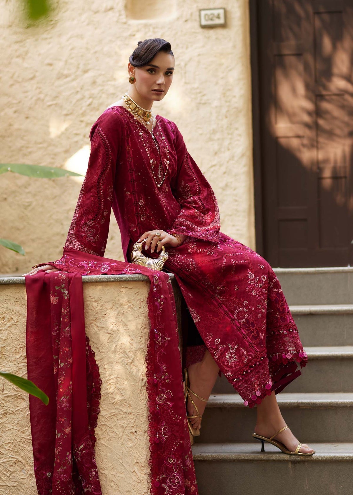 Safa | Kanwal Malik | Ariya Luxury Lawn Collection 2026