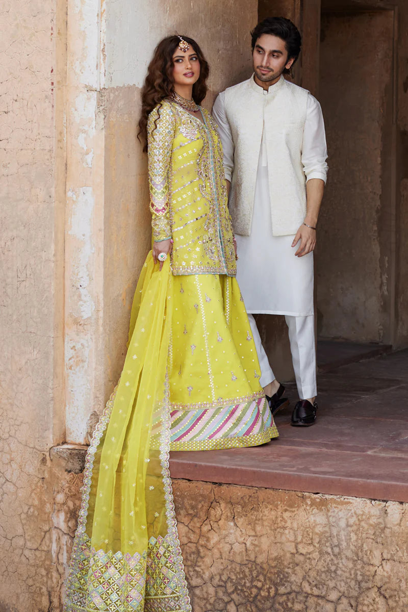 Dania SH-05 | Qalamkar | Shadmani Luxury Formals 2024