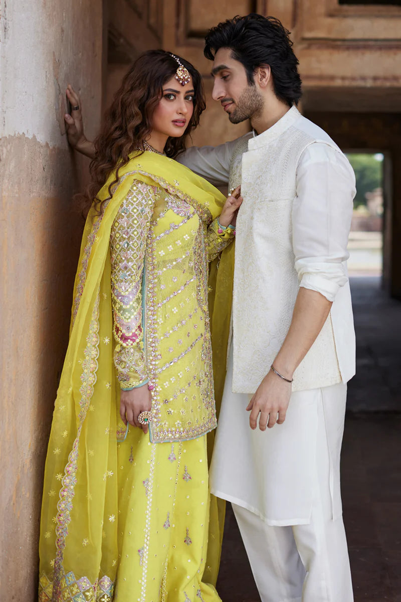 Dania SH-05 | Qalamkar | Shadmani Luxury Formals 2024