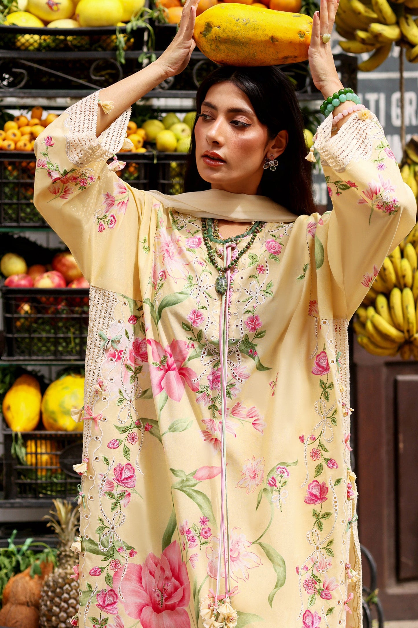 HIMALAYAN BELL MIST (ZF26-01) | Zaha |  Wild Flower Festive Lawn Collection 2026 | Zaha |  Wild Flower Festive Lawn Collection 2026