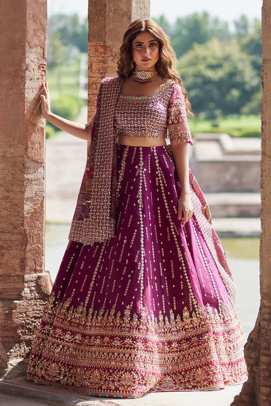 Alya SH-04 | Qalamkar | Shadmani Luxury Formals 2024