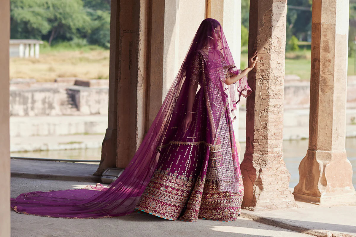 Alya SH-04 | Qalamkar | Shadmani Luxury Formals 2024