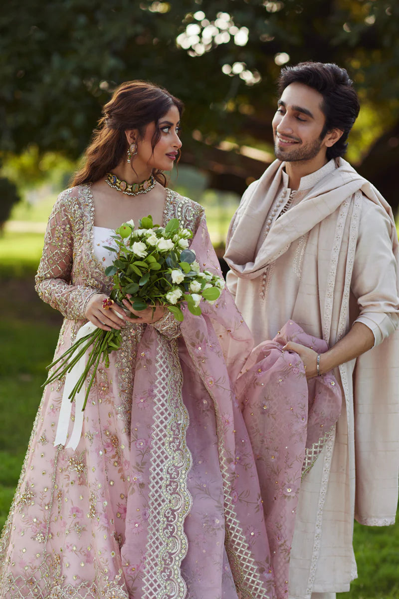 Saira SH-08 | Qalamkar | Shadmani Luxury Formals 2024
