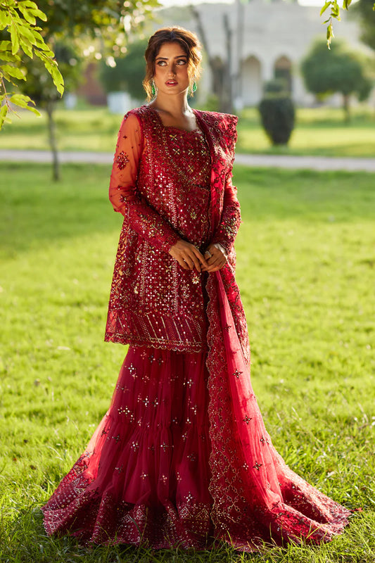 Nurah SH-07 | Qalamkar | Shadmani Luxury Formals 2024