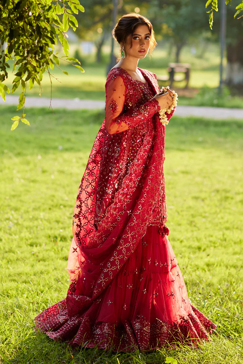 Nurah SH-07 | Qalamkar | Shadmani Luxury Formals 2024