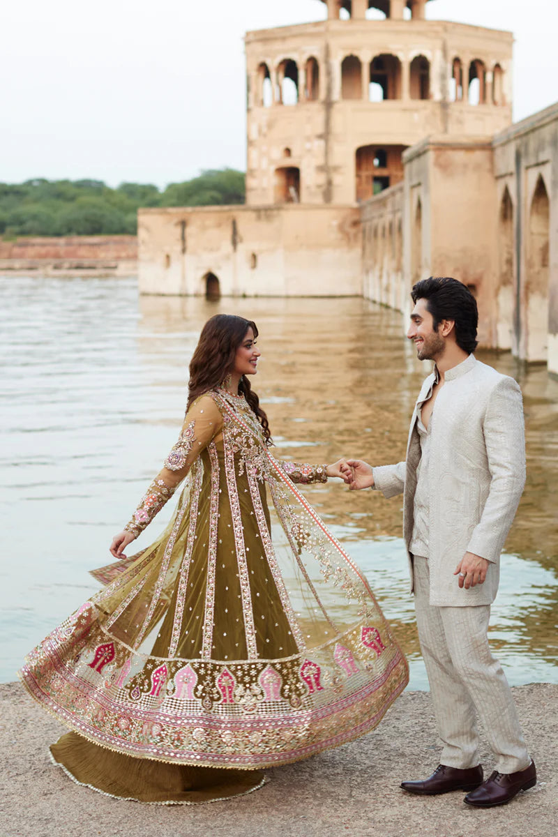 Rameesha SH-01 | Qalamkar | Shadmani Luxury Formals 2024