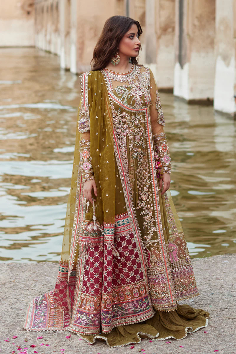 Rameesha SH-01 | Qalamkar | Shadmani Luxury Formals 2024