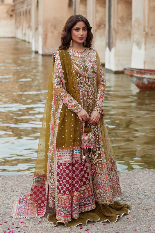 Rameesha SH-01 | Qalamkar | Shadmani Luxury Formals 2024
