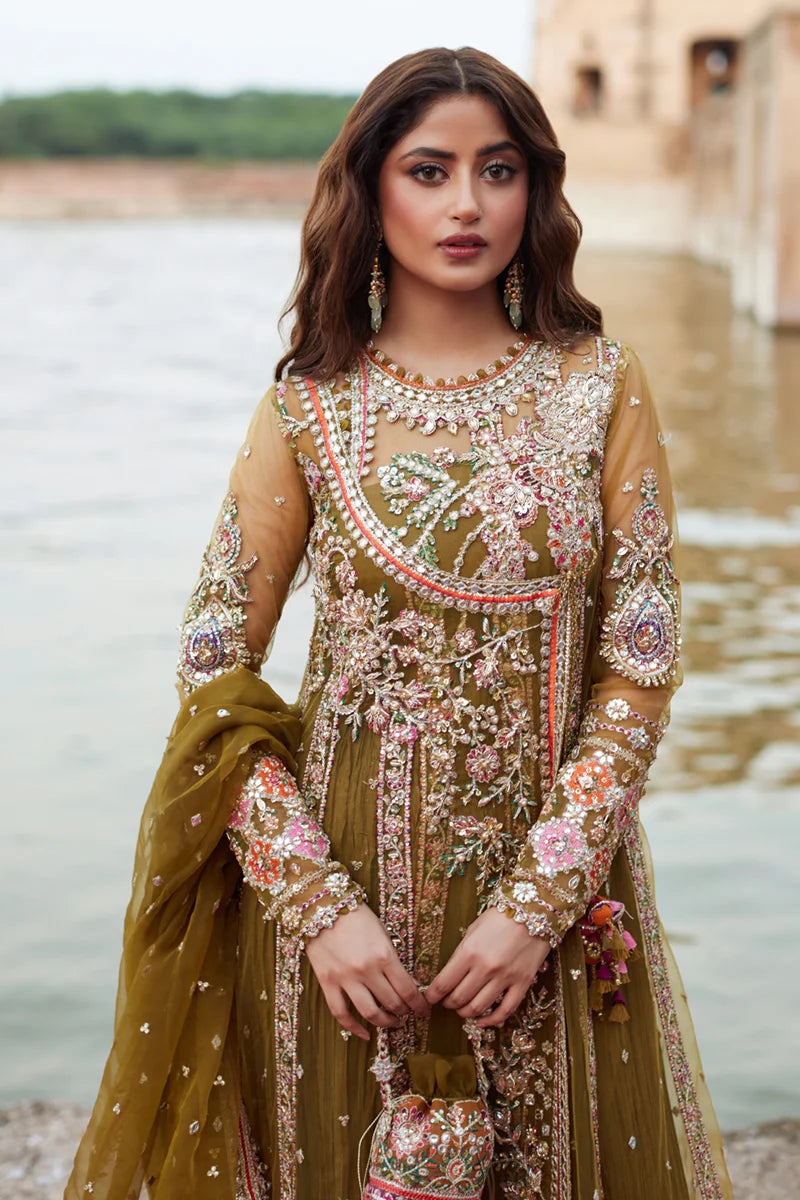 Rameesha SH-01 | Qalamkar | Shadmani Luxury Formals 2024