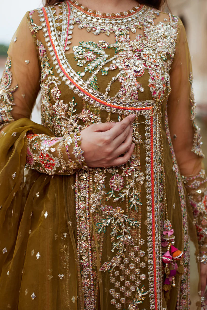 Rameesha SH-01 | Qalamkar | Shadmani Luxury Formals 2024