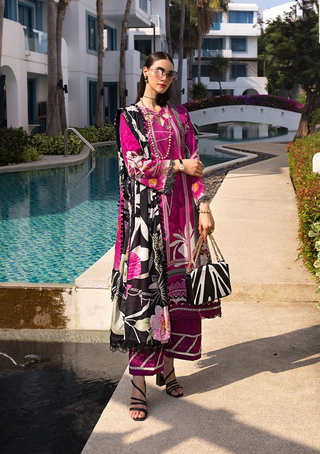 EOP-08A PETUNIA | Elaf | Prints Lawn Collection 2024