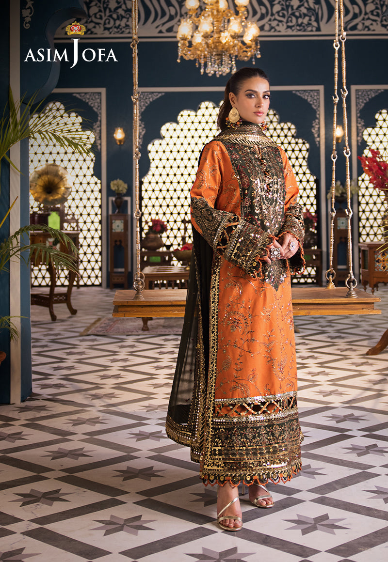 AJFI-24 | Asim Jofa | Fasana E Isha Luxury Lawn 2024