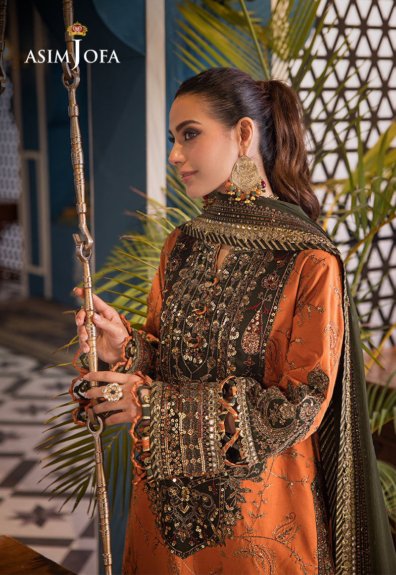 AJFI-24 | Asim Jofa | Fasana E Isha Luxury Lawn 2024