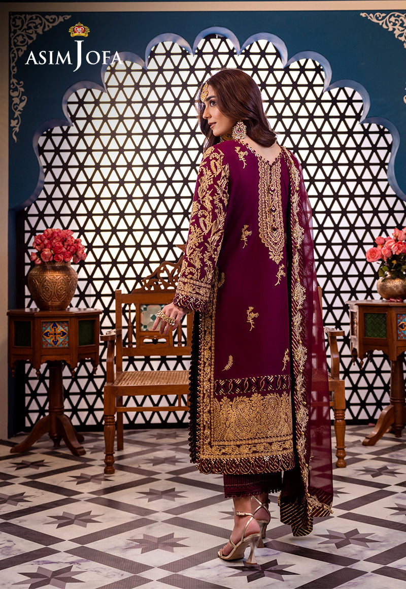 AJFI-03 | Asim Jofa | Fasana E Isha Luxury Lawn 2024