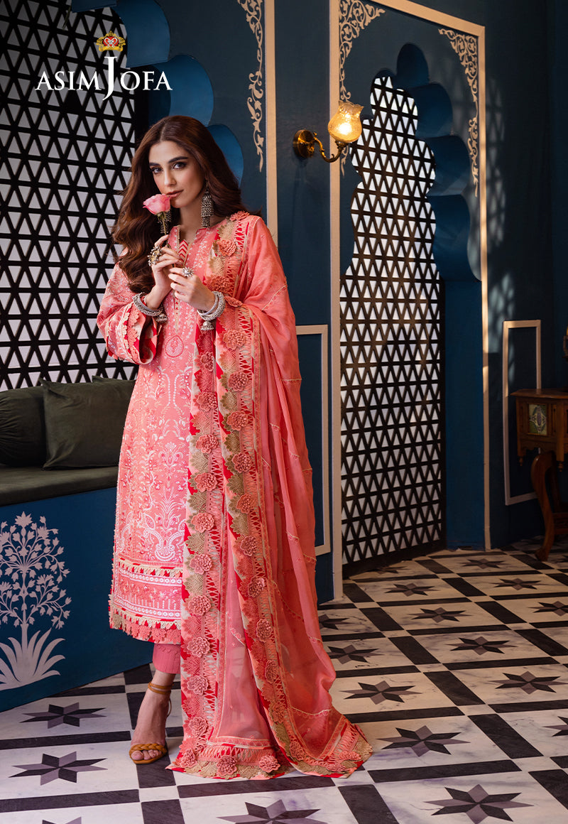 AJFI-07 | Asim Jofa | Fasana E Isha Luxury Lawn 2024