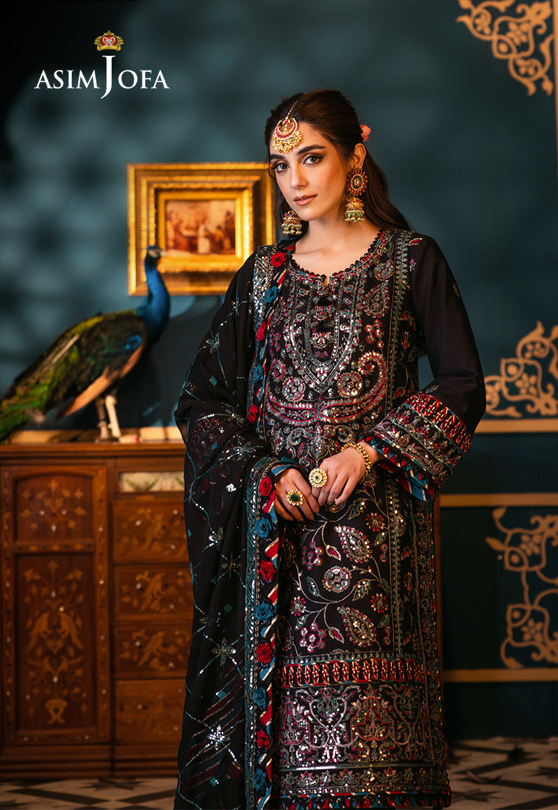 AJFI-14 | Asim Jofa | Fasana E Isha Luxury Lawn 2024