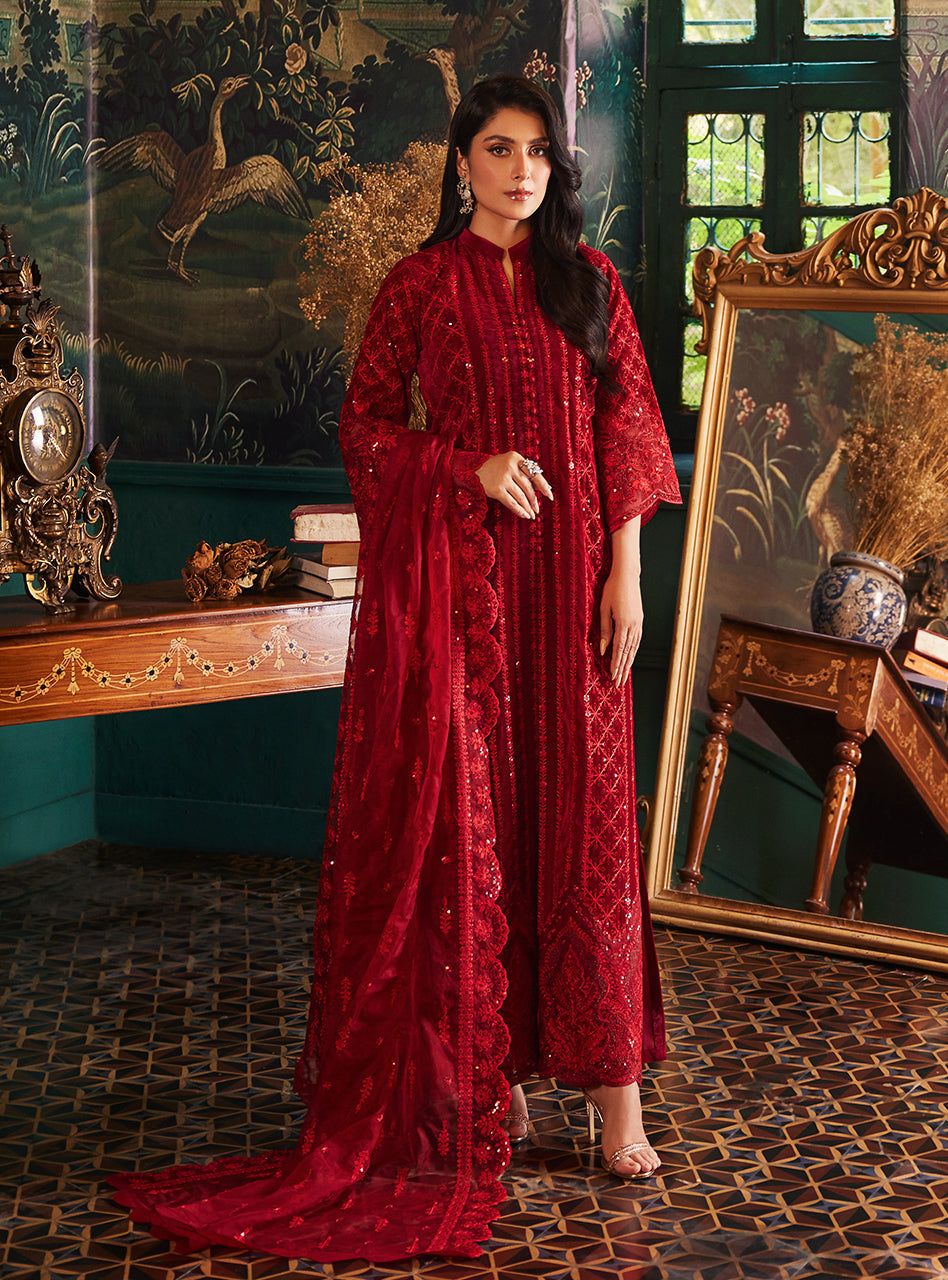 SURKH | Zainab chottani | velvet Collection 2023