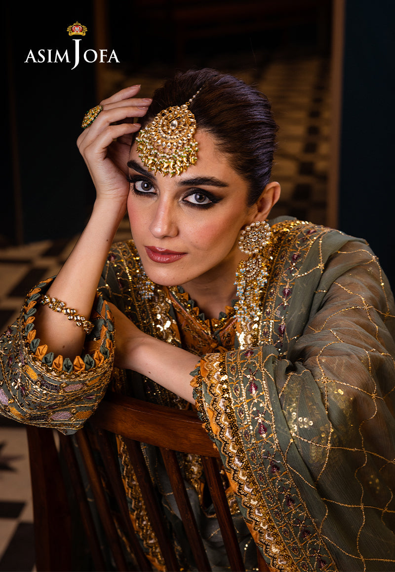 AJFI-26 | Asim Jofa | Fasana E Isha Luxury Lawn 2024