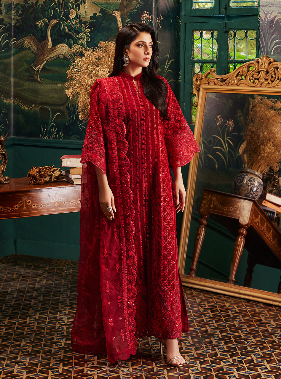 SURKH | Zainab chottani | velvet Collection 2023