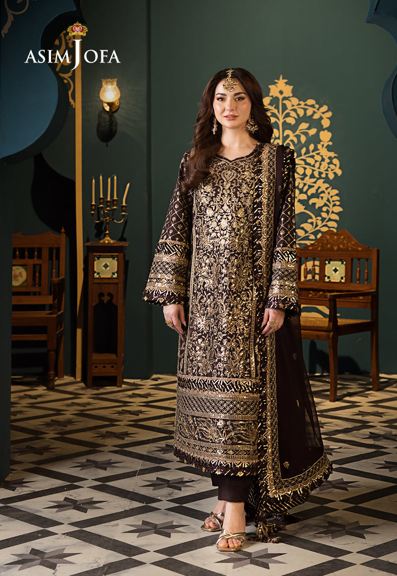 AJFI-04 | Asim Jofa | Fasana E Isha Luxury Lawn 2024