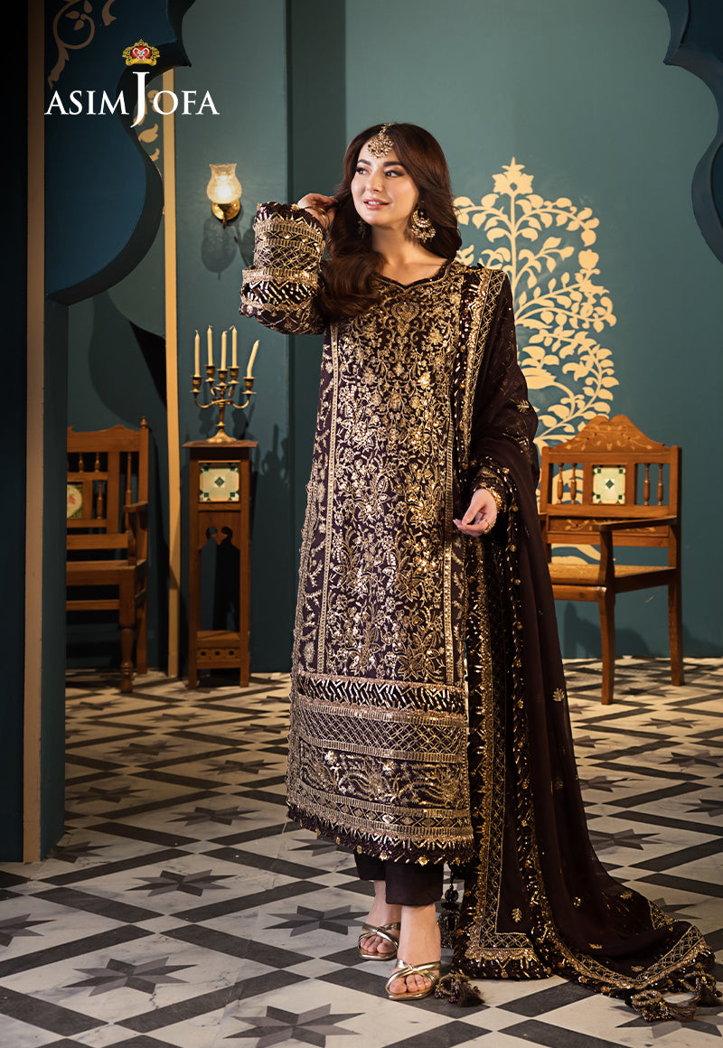 AJFI-04 | Asim Jofa | Fasana E Isha Luxury Lawn 2024