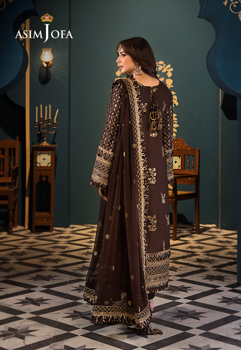 AJFI-04 | Asim Jofa | Fasana E Isha Luxury Lawn 2024