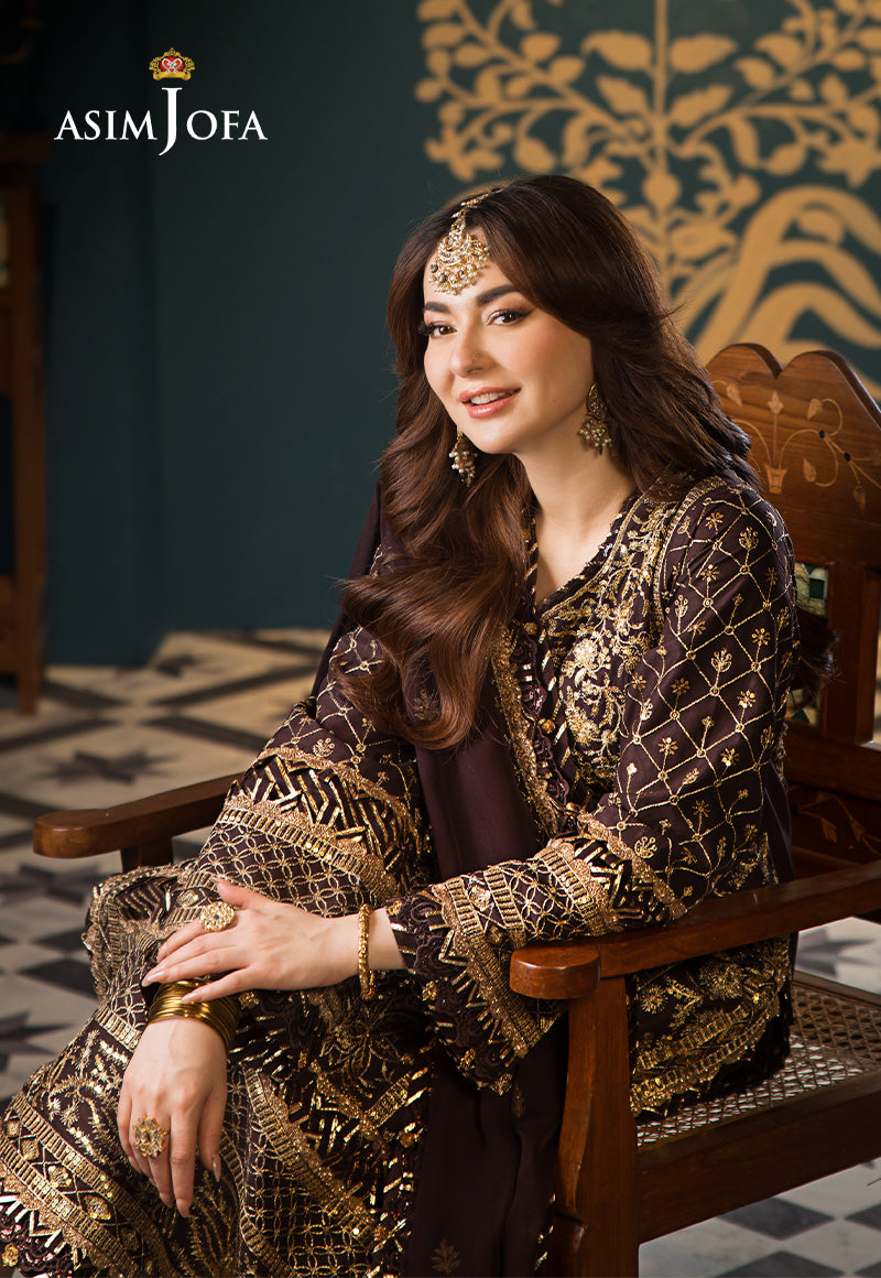 AJFI-04 | Asim Jofa | Fasana E Isha Luxury Lawn 2024