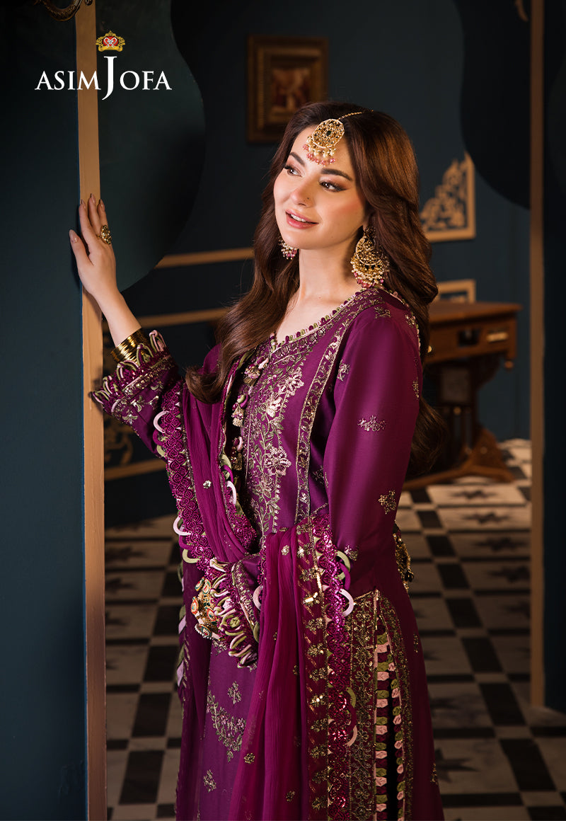 AJFI-11 | Asim Jofa | Fasana E Isha Luxury Lawn 2024