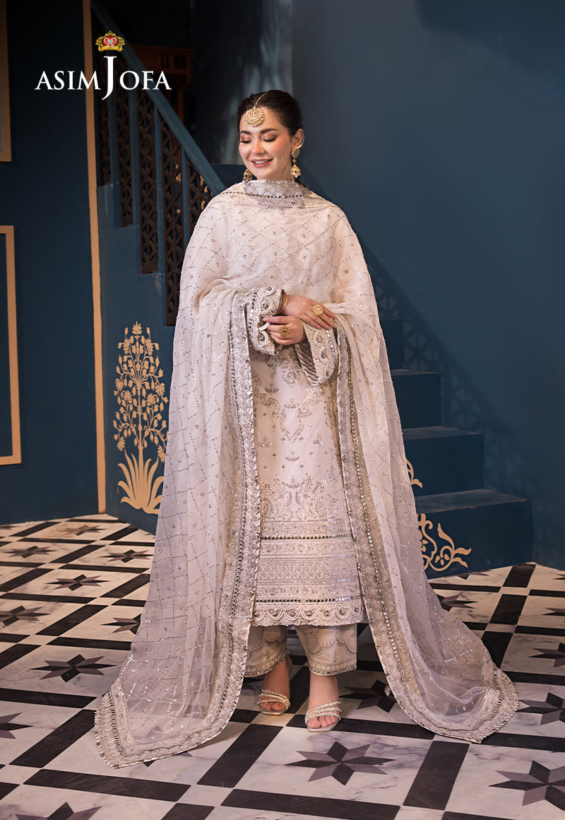 AJFI-08 | Asim Jofa | Fasana E Isha Luxury Lawn 2024