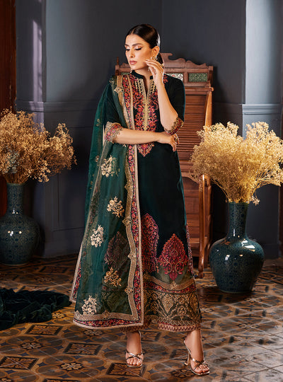 ZELENA | Zainab chottani | velvet Collection 2023