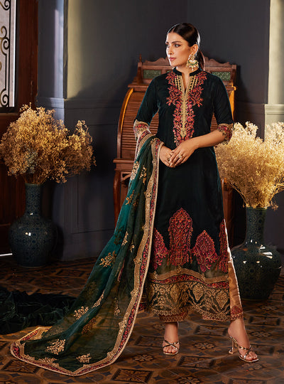 ZELENA | Zainab chottani | velvet Collection 2023