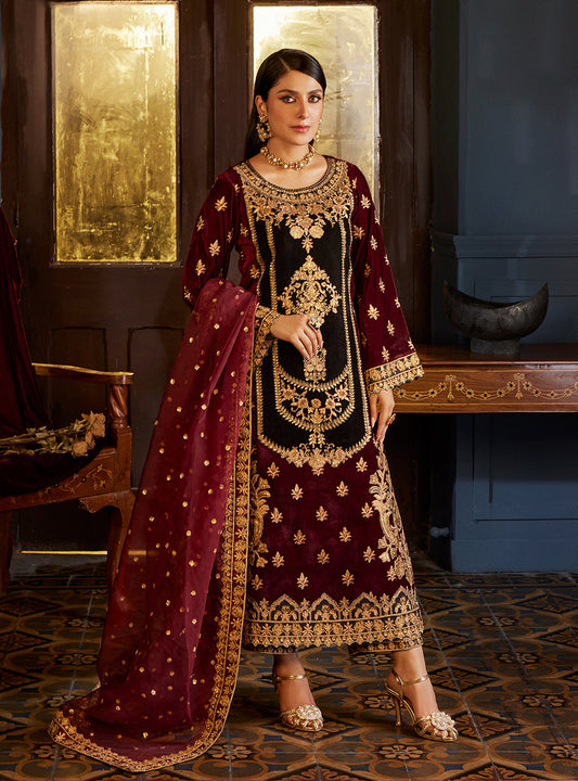 ZIBA | Zainab chottani | velvet Collection 2023