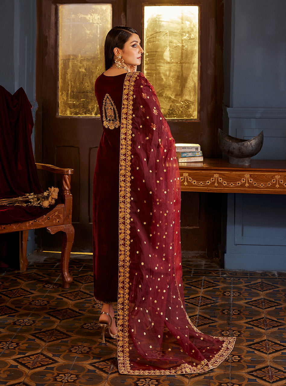 ZIBA | Zainab chottani | velvet Collection 2023