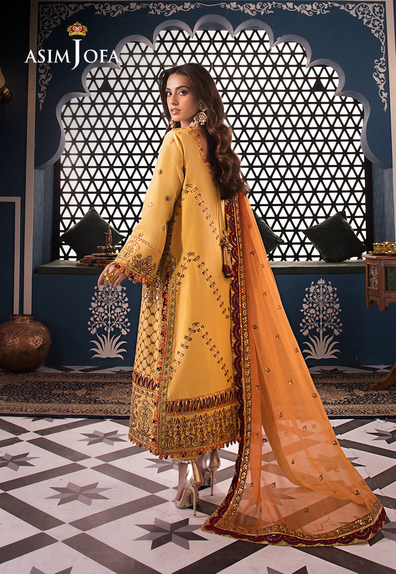 AJFI-19 | Asim Jofa | Fasana E Isha Luxury Lawn 2024