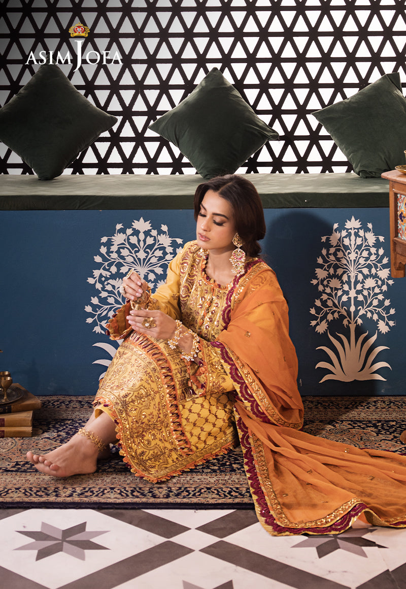 AJFI-19 | Asim Jofa | Fasana E Isha Luxury Lawn 2024