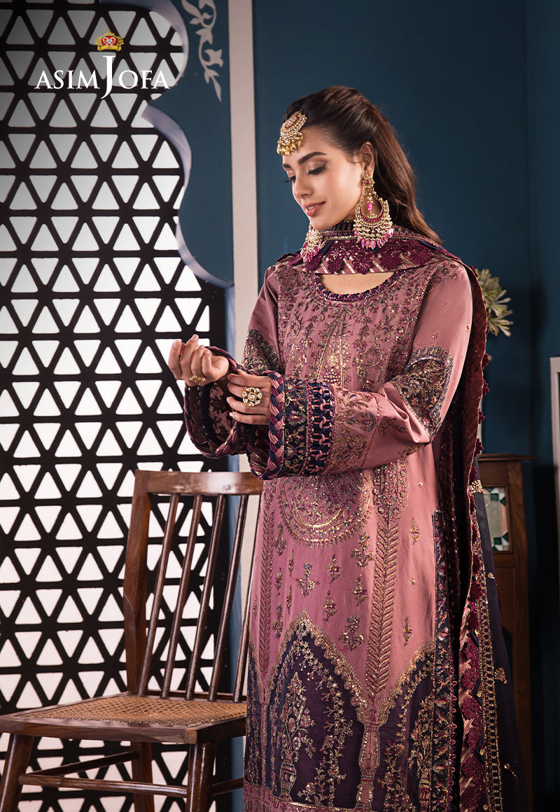 AJFI-22 | Asim Jofa | Fasana E Isha Luxury Lawn 2024