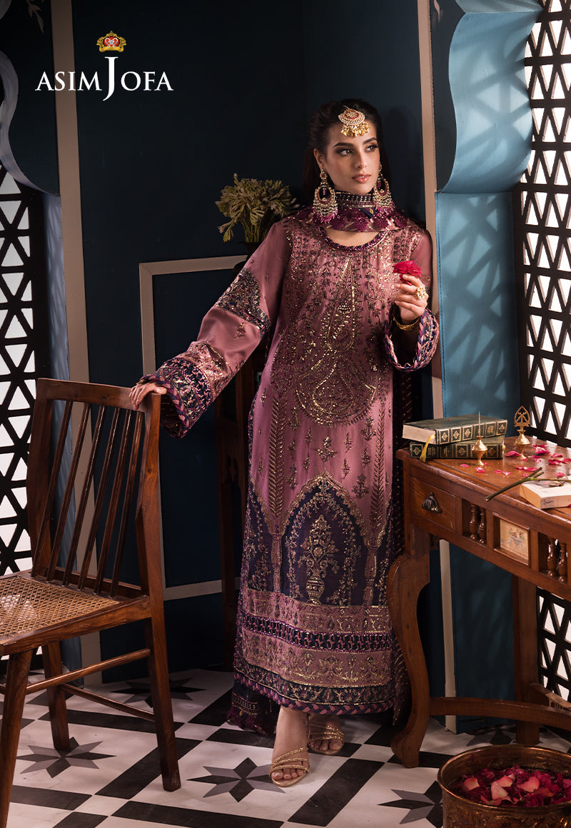 AJFI-22 | Asim Jofa | Fasana E Isha Luxury Lawn 2024