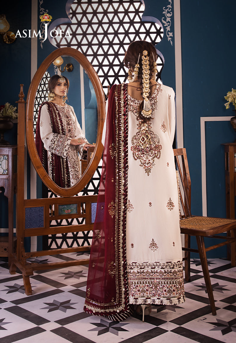 AJFI-13 | Asim Jofa | Fasana E Isha Luxury Lawn 2024