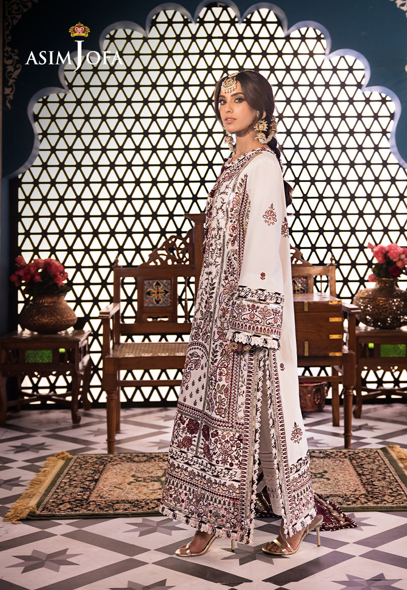 AJFI-13 | Asim Jofa | Fasana E Isha Luxury Lawn 2024