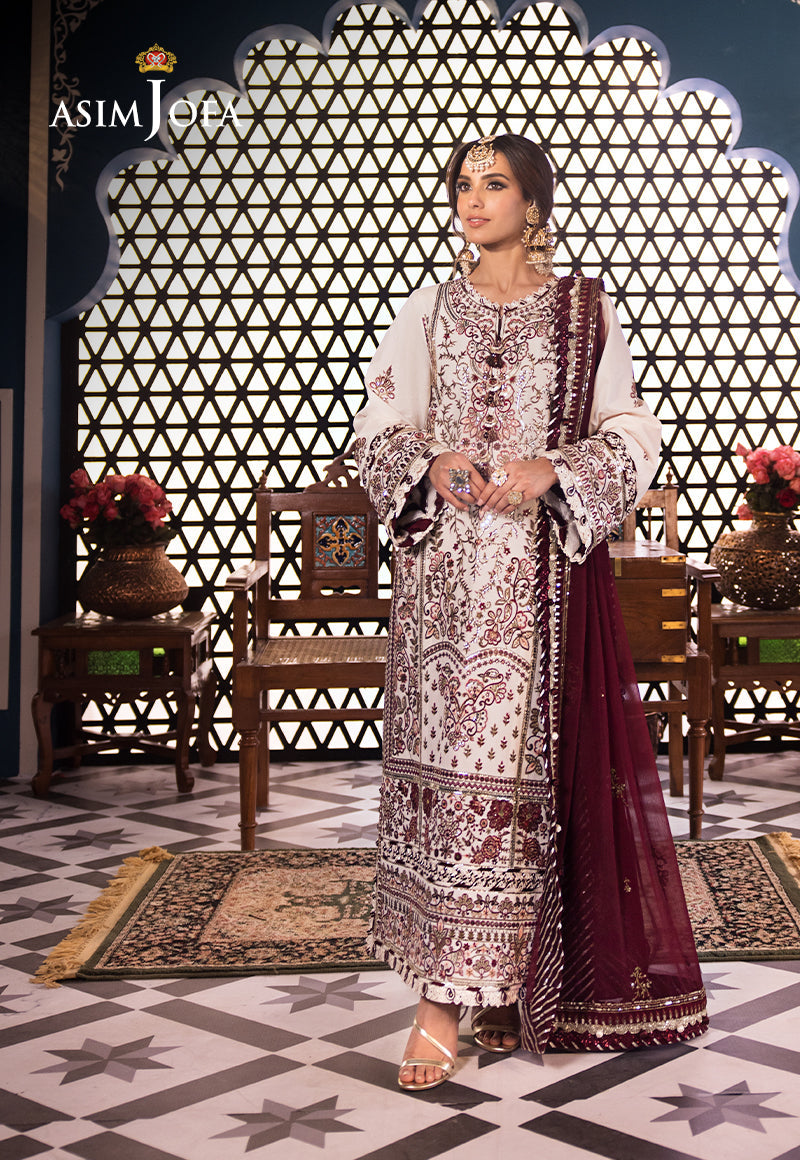 AJFI-13 | Asim Jofa | Fasana E Isha Luxury Lawn 2024