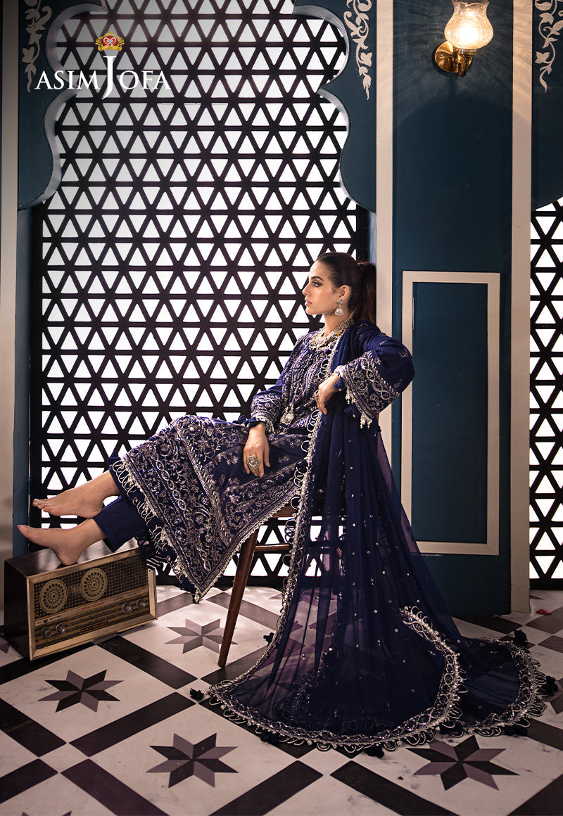 AJFI-25 | Asim Jofa | Fasana E Isha Luxury Lawn 2024