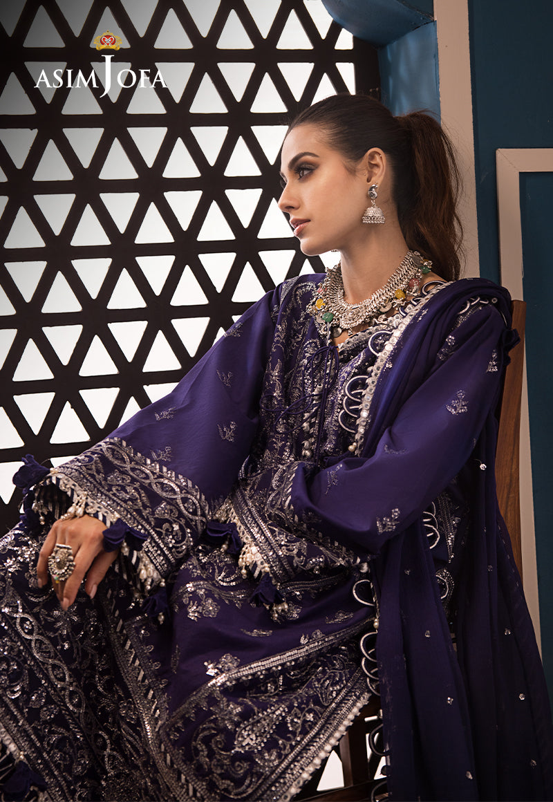 AJFI-25 | Asim Jofa | Fasana E Isha Luxury Lawn 2024