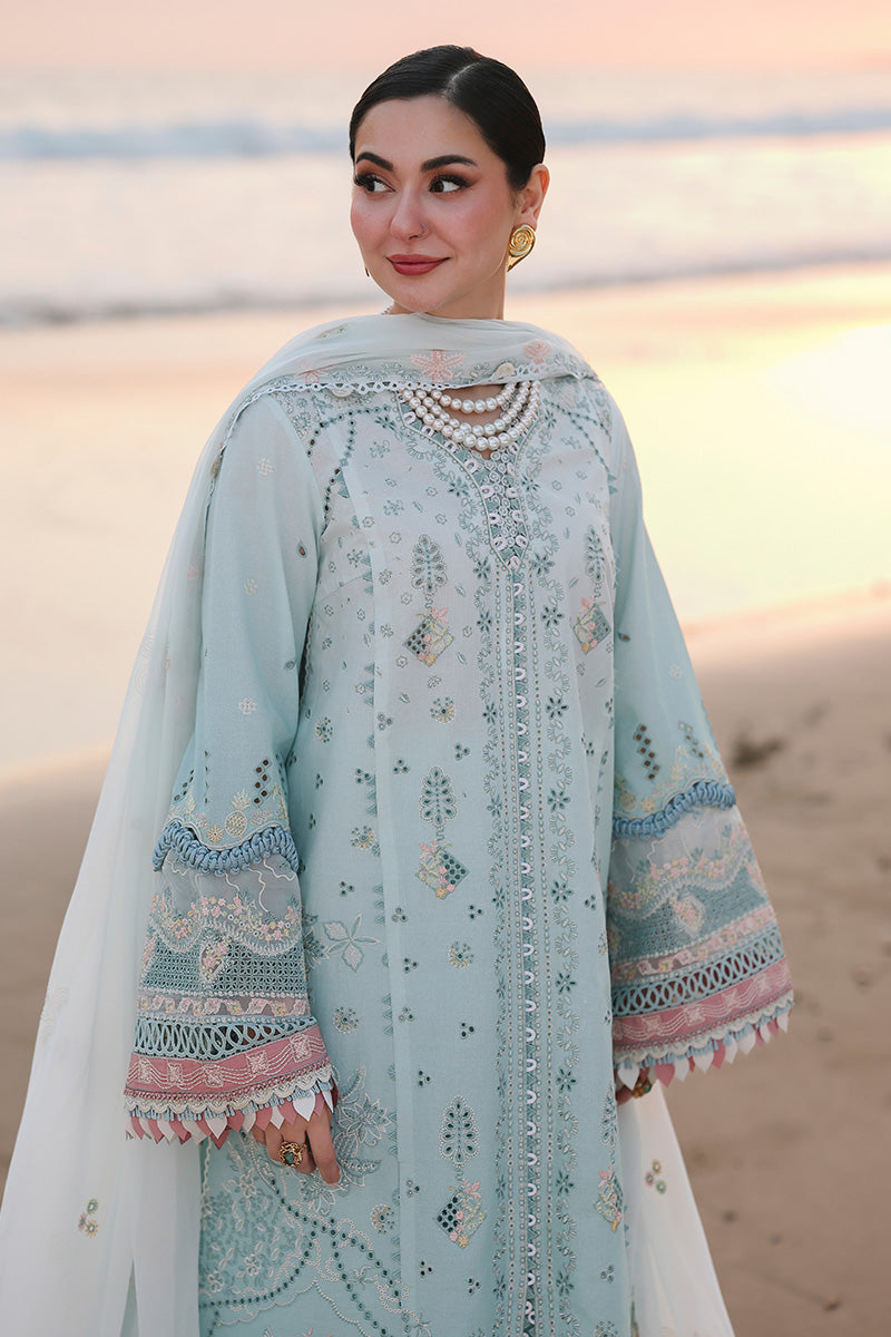 SA-05 AYRA |  Qalamkar | Sahil Luxury Lawn Unstitched Collection 2026