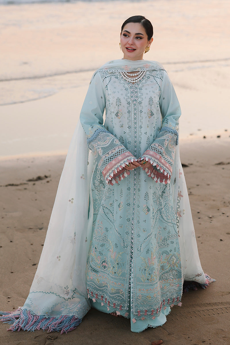 SA-05 AYRA |  Qalamkar | Sahil Luxury Lawn Unstitched Collection 2026